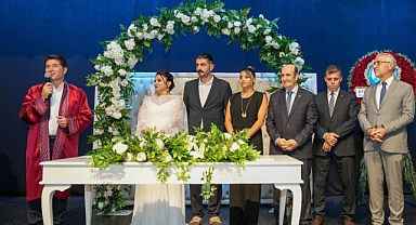 BAŞKAN KAYA, NİKAH MEMURU FATMA ÖZDEMİR’İN NİKAHINI KIYDI