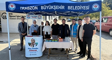 BÜYÜKŞEHİR'DEN ÜNİVERSİTELİ GENÇLERE SICAK KARŞILAMA