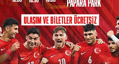 BÜYÜKŞEHİR, MİLLİ MAÇA ÜCRETSİZ TAŞIYACAK