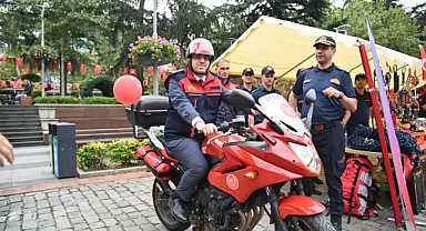 TRABZON'DA MOTORLU İTFAİYE TİMİ KURULDU