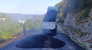 TRABZON’UN 18 İLÇESİNDE YOLLAR YENİLENİYOR
