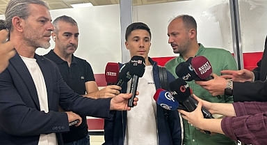 TRABZONSPOR'UN YENİ TRANSFERİ BOUCHOUARİ TRABZON'A GELDİ