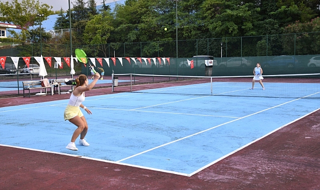 ‘29 EKİM CUMHURİYET BAYRAMI TENİS TURNUVASI’ KAYITLARI BAŞLADI