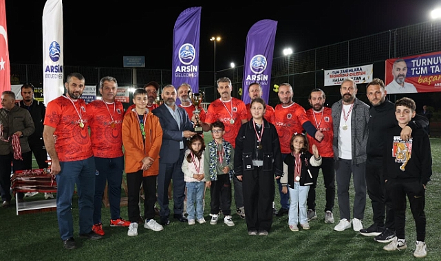 ARSİN'DE COŞKULU FİNAL!