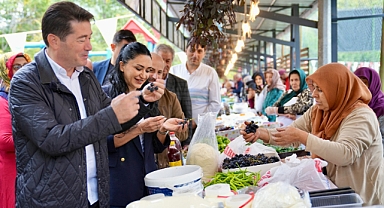 AYGÖREN VADİSİ KÖY ÜRÜNLERİ PAZARI, HAFTA SONLARININ UĞRAK YERİ OLDU