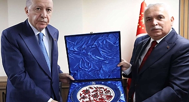 CUMHURBAŞKANI ERDOĞAN TRABZON’DA TEMASLARDA BULUNDU