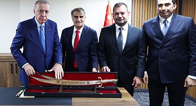 ERTUĞRUL DOĞAN, CUMHURBAŞKANI ERDOĞAN İLE GÖRÜŞTÜ