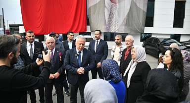 ORTAHİSAR BELEDİYESİ, TRABZONLU ŞEHİT AİLELERİNE ULAŞIM DESTEĞİ SAĞLADI