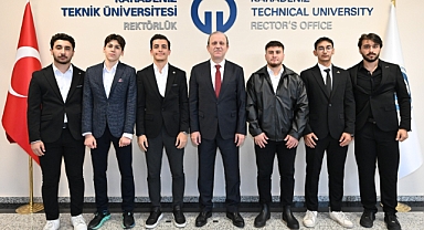 REKTÖR PROF. DR. ÇUVALCI, AGD HEYETİ'Nİ KABUL ETTİ