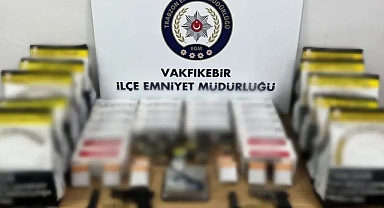 TRABZON’DA KAÇAKÇILARA DEV BASKIN: KİLOLARCA ELE GEÇİRİLDİ