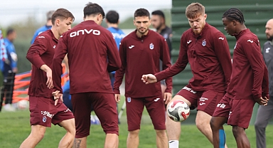 TRABZONSPOR, GALATASARAY MAÇI HAZIRLIKLARINI SÜRDÜRÜYOR
