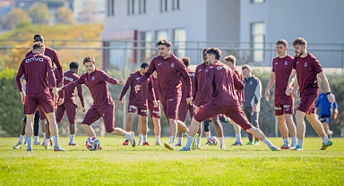 TRABZONSPOR, GALATASARAY MAÇI HAZIRLIKLARINI TAMAMLADI