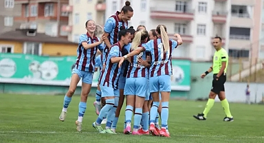 TRABZONSPOR KADIN FUTBOL TAKIMI DEPLASMANDA KAZANDI