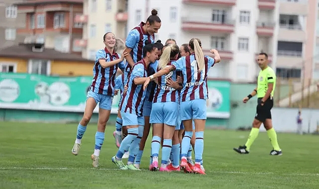 TRABZONSPOR KADIN FUTBOL TAKIMI DEPLASMANDA KAZANDI