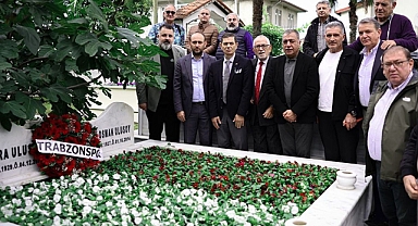 TRABZONSPOR’UN KURUCU BAŞKANI ALİ OSMAN ULUSOY VEFATININ 11. YILINDA ANILDI
