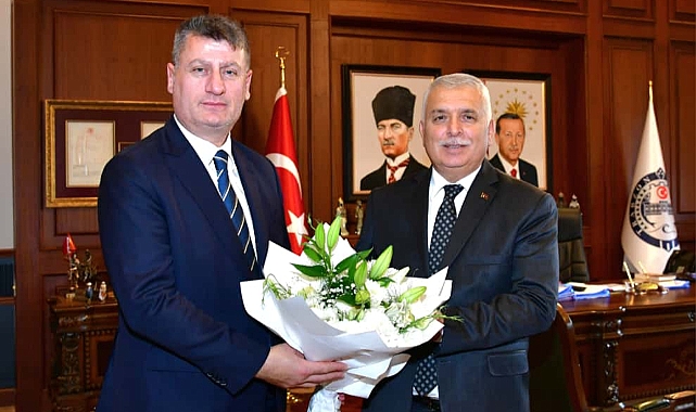 TÜRKAV'DAN VALİ YILDIRIM'A ZİYARET