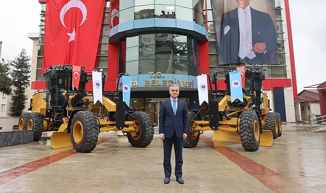 YOMRA BELEDİYESİ ARAÇ FİLOSUNU GÜÇLENDİRDİ