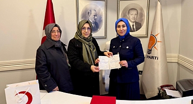 AK PARTİ KADIN KOLLARI’NDAN GAZZE İÇİN ANLAMLI DESTEK