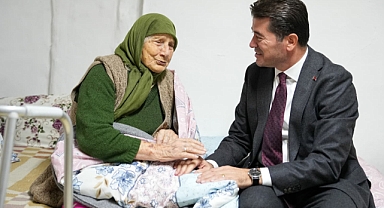 BAŞKAN KAYA, NERİMAN TEYZENİN EVİNİ TEPEDEN TIRNAĞA YENİLETTİ 