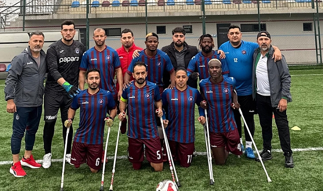 BÜYÜKŞEHİR AMPUTE TAKIMI LİGE GALİBİYETLE BAŞLADI