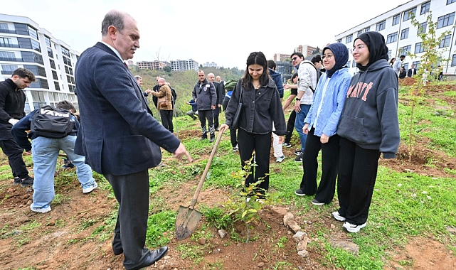 KTÜ’DEN YEŞİL VATAN SEFERBERLİĞİNE KATKI
