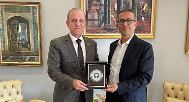 KTÜ REKTÖRÜ ÇUVALCI’DAN YUNUS EMRE ENSTİTÜSÜ’NE ZİYARET