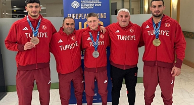 ORTAHİSAR BELEDİYESİ’NİN MİLLİ BOKSÖRÜ, AVRUPA İKİNCİSİ OLDU