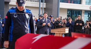 ORTAHİSAR BELEDİYESİ, YOLDAŞ’INI GÖZYAŞLARIYLA SON YOLCULUĞUNA UĞURLADI