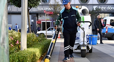 ORTAHİSAR SOKAKLARI ÇEVRECİ TEKNOLOJİYLE DAHA TEMİZ 