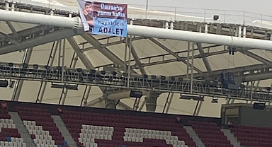 PAPARA PARK’TA “ÜMRAN İÇİN ADALET” PANKARTI AÇILDI