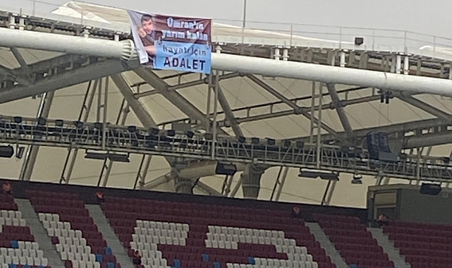 PAPARA PARK’TA “ÜMRAN İÇİN ADALET” PANKARTI AÇILDI