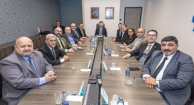 TİMBİR VE BHA HEYETİNDEN BİK GENEL MÜDÜRÜ ÇAY'A ZİYARET