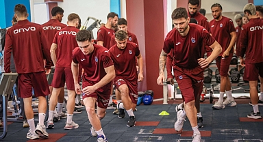 TRABZONSPOR, BAŞAKŞEHİR MAÇI HAZIRLIKLARINI SÜRDÜRÜYOR