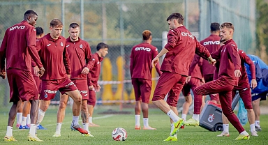 TRABZONSPOR'DA ALANYASPOR MAÇI HAZIRLIKLARI SÜRÜYOR