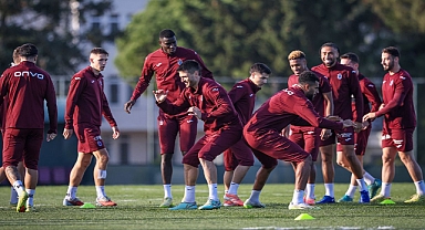 TRABZONSPOR'DA BAŞAKŞEHİR MAÇI HAZIRLIKLARI DEVAM EDİYOR