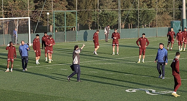 TRABZONSPOR, KONYASPOR MAÇI HAZIRLIKLARINI SÜRDÜRÜYOR