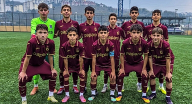 TRABZONSPOR U14 TAKIMI ORDUSPOR 1967’Yİ 7-1 YENDİ