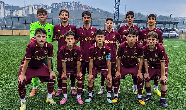 TRABZONSPOR U14 TAKIMI ORDUSPOR 1967’Yİ 7-1 YENDİ