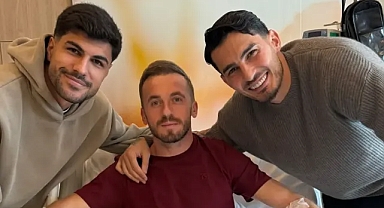 UĞURCAN VE EREN’DEN ESKİ TAKIM ARKADAŞI EDİN VİSCA’YA ZİYARET