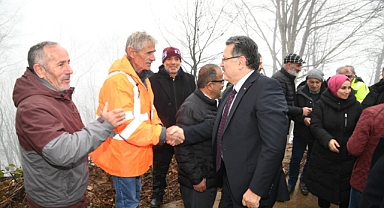 BAŞKAN GENÇ'TEN ÖZDİL HALKININ MÜCADELESİNE DESTEK