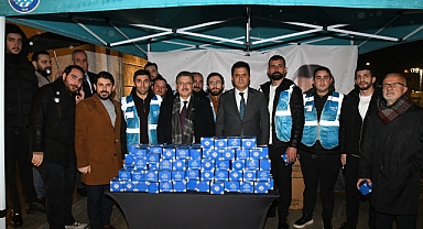 BAŞKAN GENÇ’TEN REGAİP KANDİLİ’NDE KANDİL SİMİDİ İKRAMI