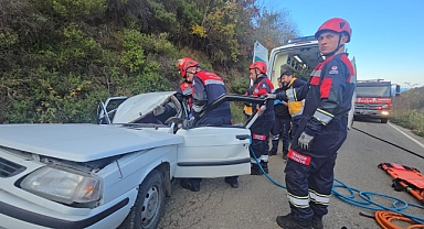 BÜYÜKŞEHİR İTFAİYESİNDEN HAYAT KURTARAN MÜDAHALE