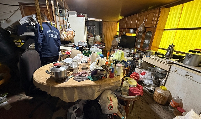 ORTAHİSAR’DA 3 ÇÖP EV BOŞALTILDI, TONLARCA ATIK ÇIKARILDI