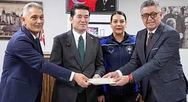 ORTAHİSAR ZABITASINDAN BURS KAMPANYASINA ANLAMLI DESTEK