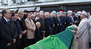 SARIALİOĞLU'NUN ANNESİ SON YOLCULUĞUNA UĞURLANDI