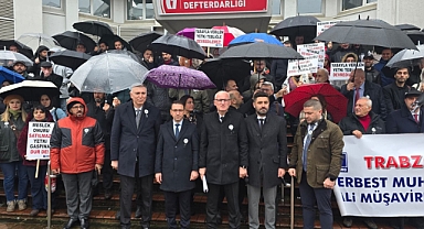 TRABZON'DA MALİ MÜŞAVİRLERDEN YETKİ DÜZENLEMESİNE TEPKİ