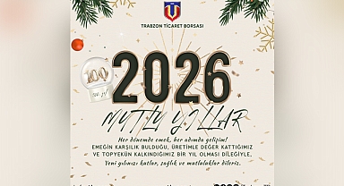 TRABZON TİCARET BORSASI YILBAŞI İLANI