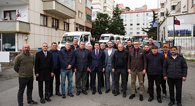 BAŞKAN KAYA, KUR’AN KURSU-FATİH-AYASOFYA DURAĞINI ZİYARET ETTİ