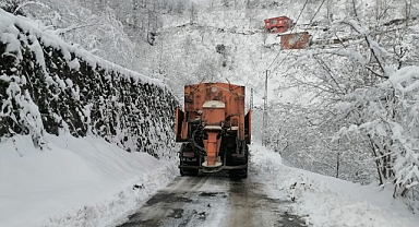 BÜYÜKŞEHİR EKİPLERİ KIŞ NÖBETİNDE