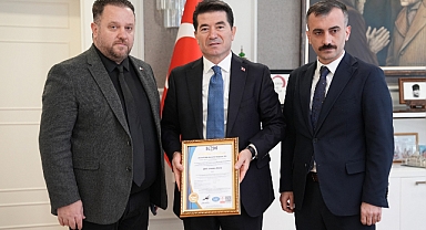 ORTAHİSAR BELEDİYESİ SERTİFİKALARINA BİR YENİSİNİ DAHA EKLEDİ 